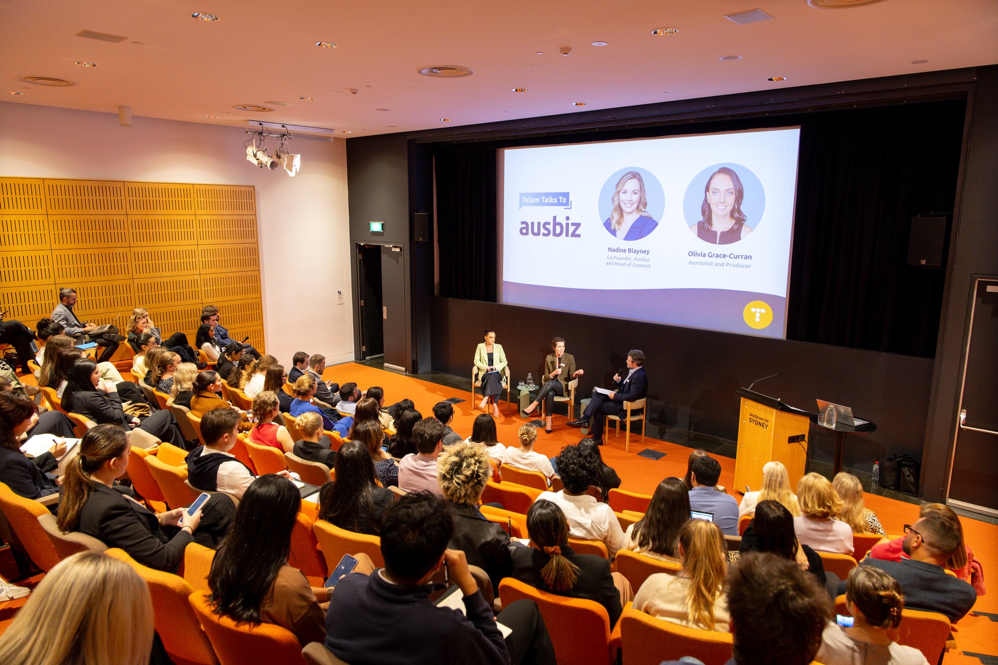 ANZ Telum Talks To Ausbiz - Event shot