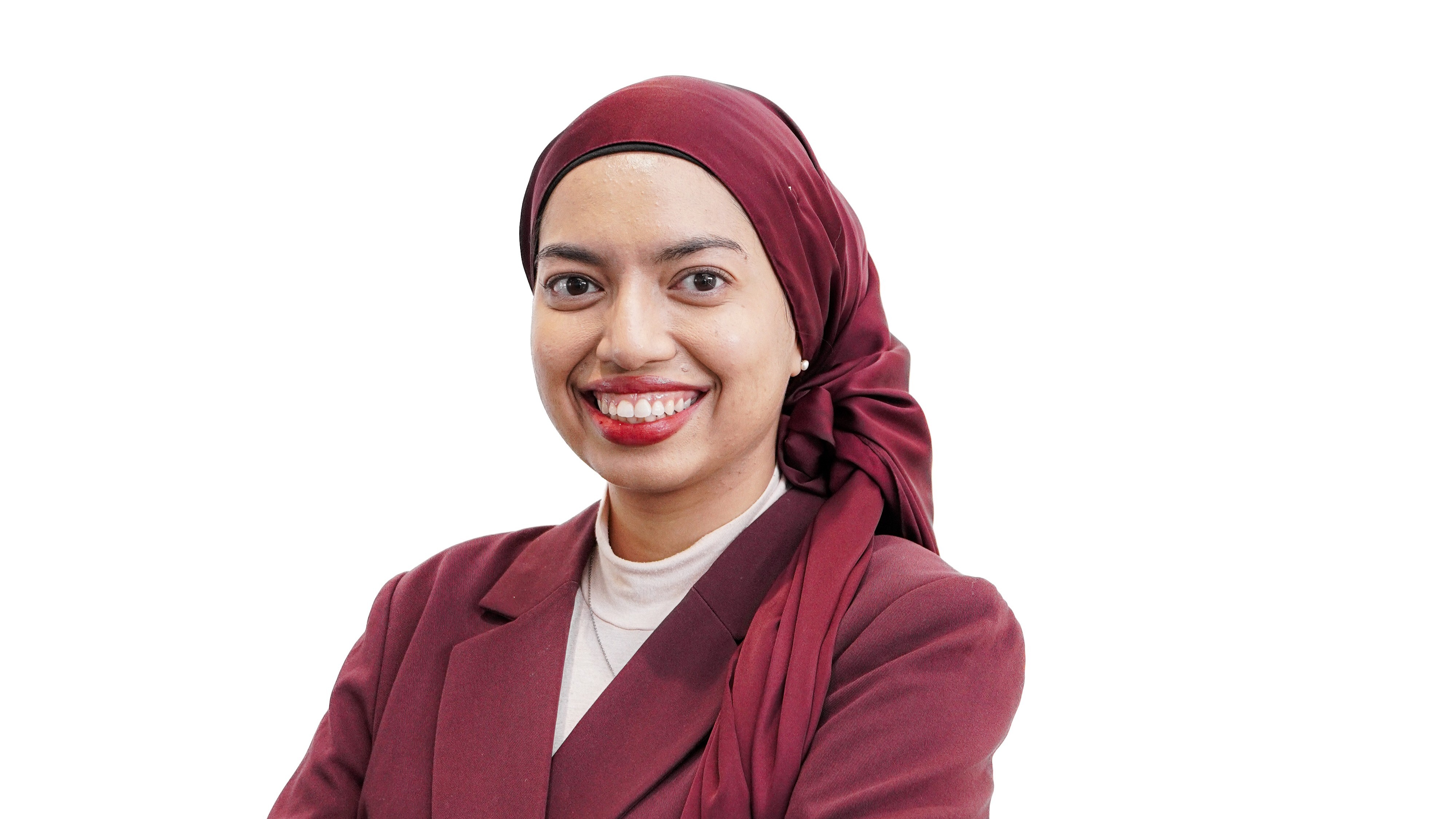 Alia Mior in comms action at a property developer